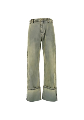 ENTIRE STUDIOS cuffed jeans - Blue