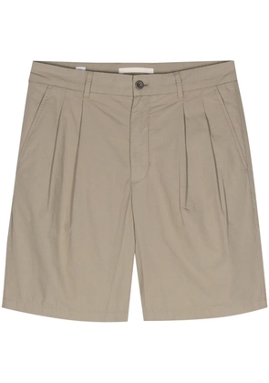Norse Projects poplin cotton bermuda shorts - Green