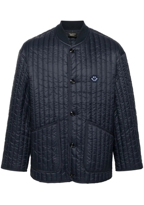 Joshua Sanders patch-detail bomber jacket - Blue