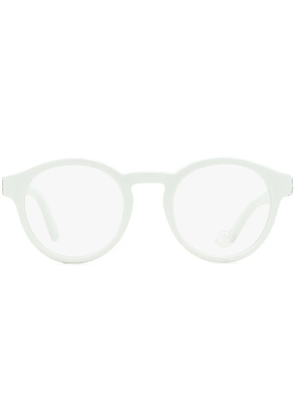 Moncler Eyewear ML5189 oval-frame glasses - White