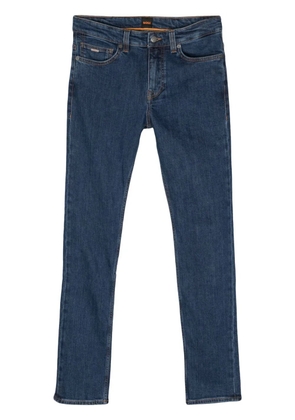 BOSS mid-rise slim-fit jeans - Blue