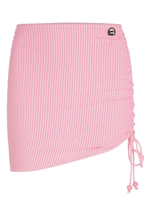 Karl Lagerfeld Ikon mini skirt - Pink