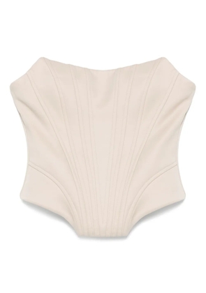 Giuseppe Di Morabito corset top - Neutrals