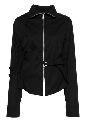 HELIOT EMIL Carabiner fitted jacket - Black