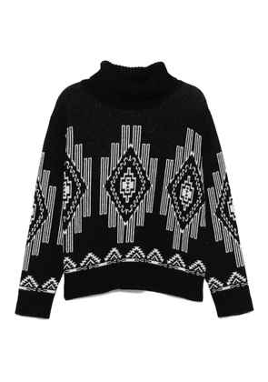 We Norwegians Pioneer Kautokeino sweater - Black