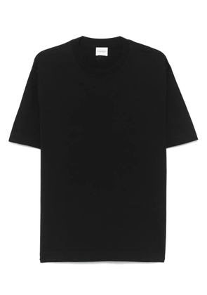 Closed jersey T-shirt - Black