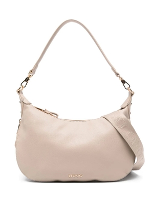 LIU JO zip-detail curved bag - Neutrals