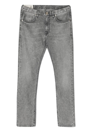 Eleventy mid-rise tapered jeans - Grey