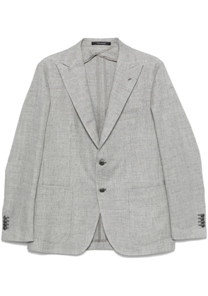 Tagliatore patterned blazer - Grey