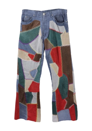 Readymade corduroy patchwork trousers - Blue