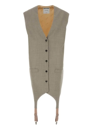 Moschino V-neck waistcoat - Neutrals
