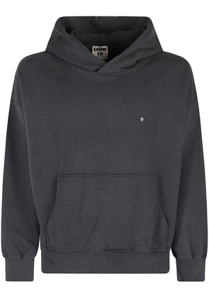A Paper Kid logo-patch hoodie - Black
