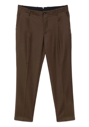 Manuel Ritz pleated trousers - Brown