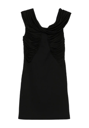 Max Mara off-shoulder mini dress - Black