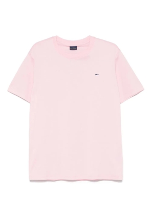 Paul & Shark logo-patch T-shirt - Pink