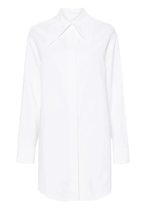 Jil Sander linen chambray shirt - White