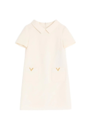 Valentino Garavani crepe couture short dress - Neutrals