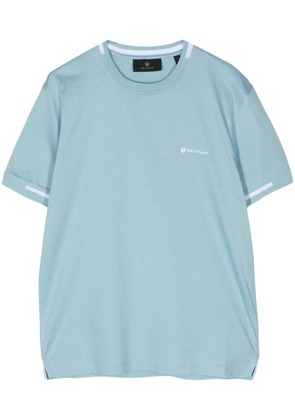 Belstaff logo-print cotton T-shirt - Blue