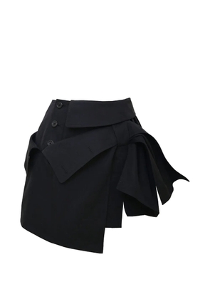 Rokh layered mini skirt - Black