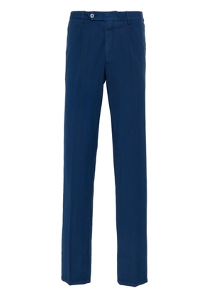 Rota seersucker slim-cut trousers - Blue