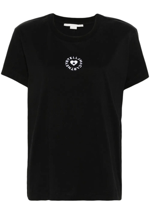 Stella McCartney Lovestruck Logo T-Shirt - Black