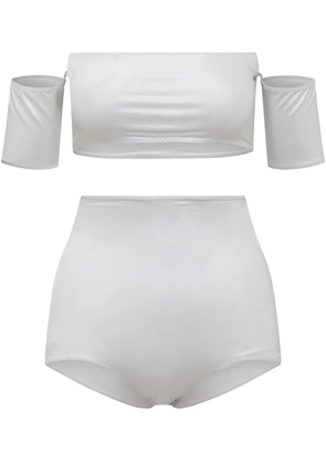 ALESSANDRO VIGILANTE Shiny bikini - Grey