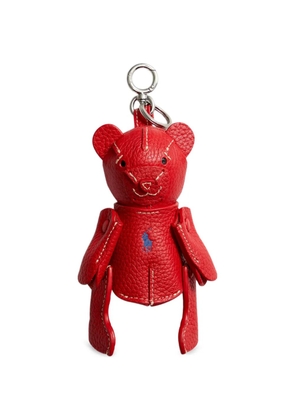 Polo Ralph Lauren stitched bear keyring - Red