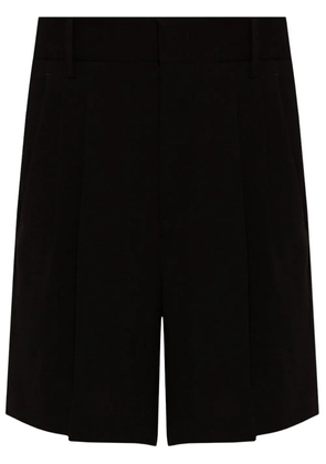 ISABEL MARANT Elna pleated crepe shorts - Black