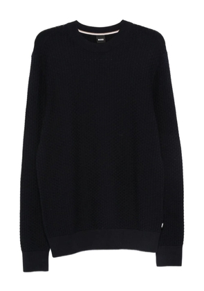 BOSS cotton sweater - Blue
