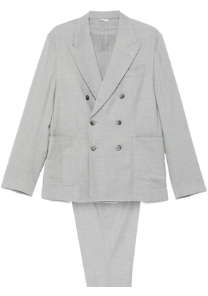 Manuel Ritz flannel suit - Grey