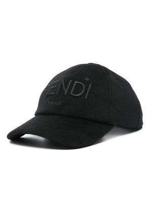 FENDI wool baseball cap - Black