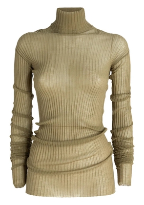 QUIRA high neck sweater - Green