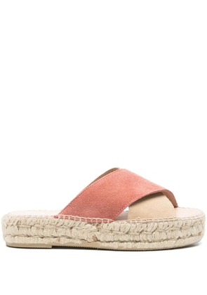 Manebi suede espadrilles - Neutrals