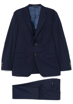Caruso single-breasted suit - Blue