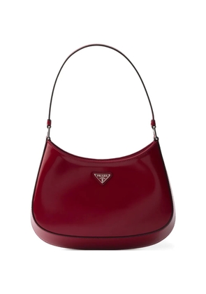 Prada Cleo brushed leather shoulder bag - Red
