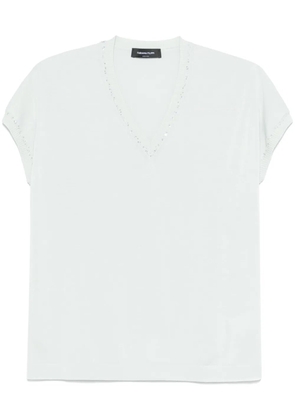 Fabiana Filippi sequin-embellished vest - Green