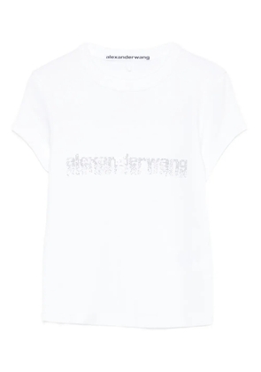 Alexander Wang dégradé-logo cotton T-shirt - White
