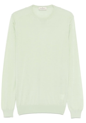 Bruno Manetti fine-knit sweater - 207 GREEN