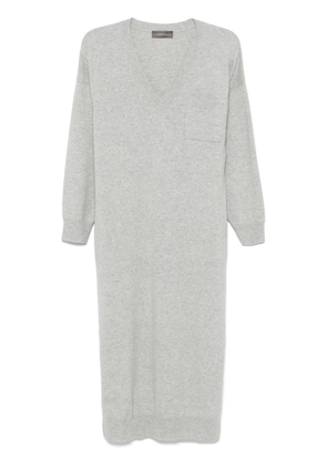 Lorena Antoniazzi knitted midi dress - Grey