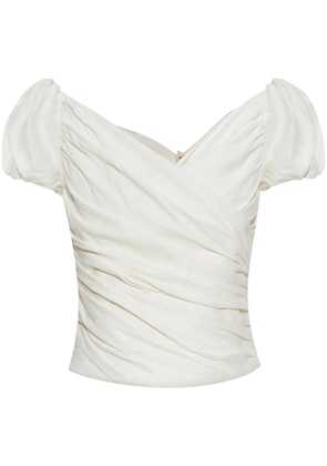Cult Gaia gathered top - White