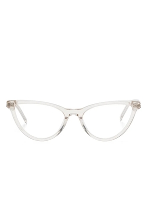 Saint Laurent Eyewear cat-eye glasses - White