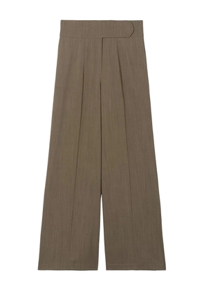 Co pleated trousers - Brown