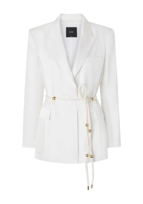 PINKO rope tie jacket - White