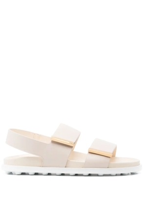 Tod's leather sandals - Neutrals