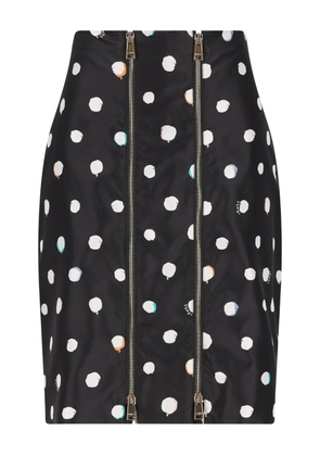 FENDI Falena Dots printed mini skirt - Black