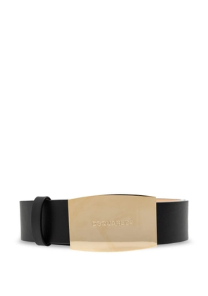 DSQUARED2 logo engraved belt - Black