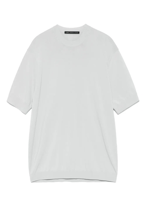 Low Brand fine-knit T-shirt - Grey