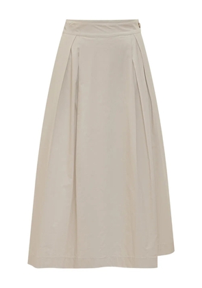 Woolrich cotton midi skirt - Neutrals
