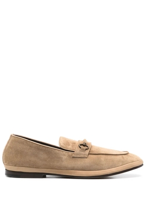 Henderson Baracco suede loafers - Brown