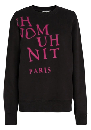 Ih Nom Uh Nit logo-print sweatshirt - Black